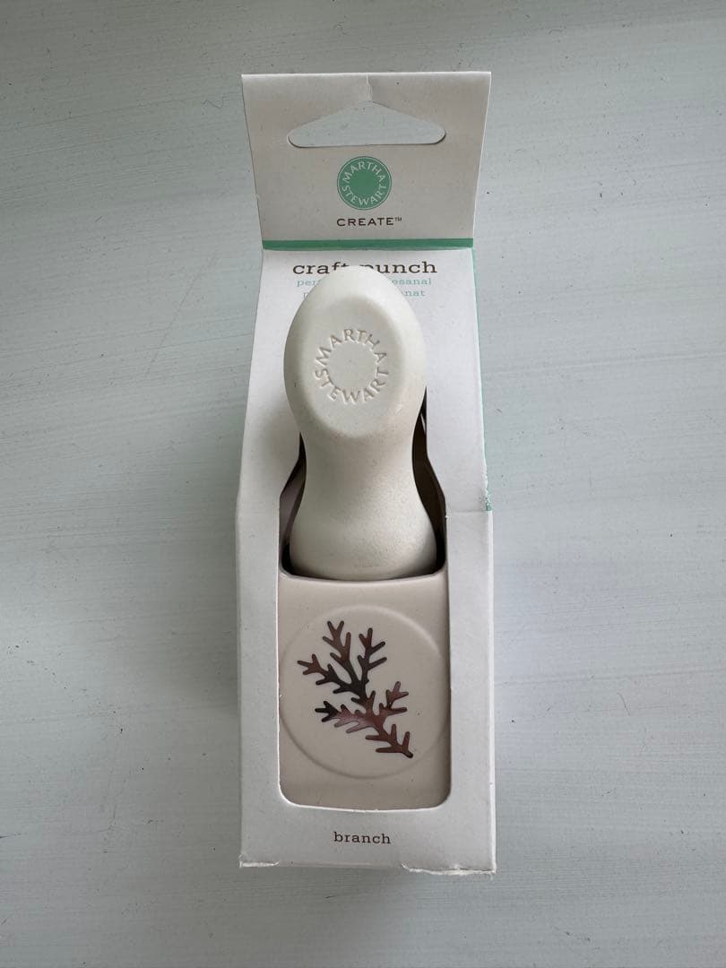 マーサスチュワート クラフトパンチ ブランチ 枝 レア 美品 廃盤