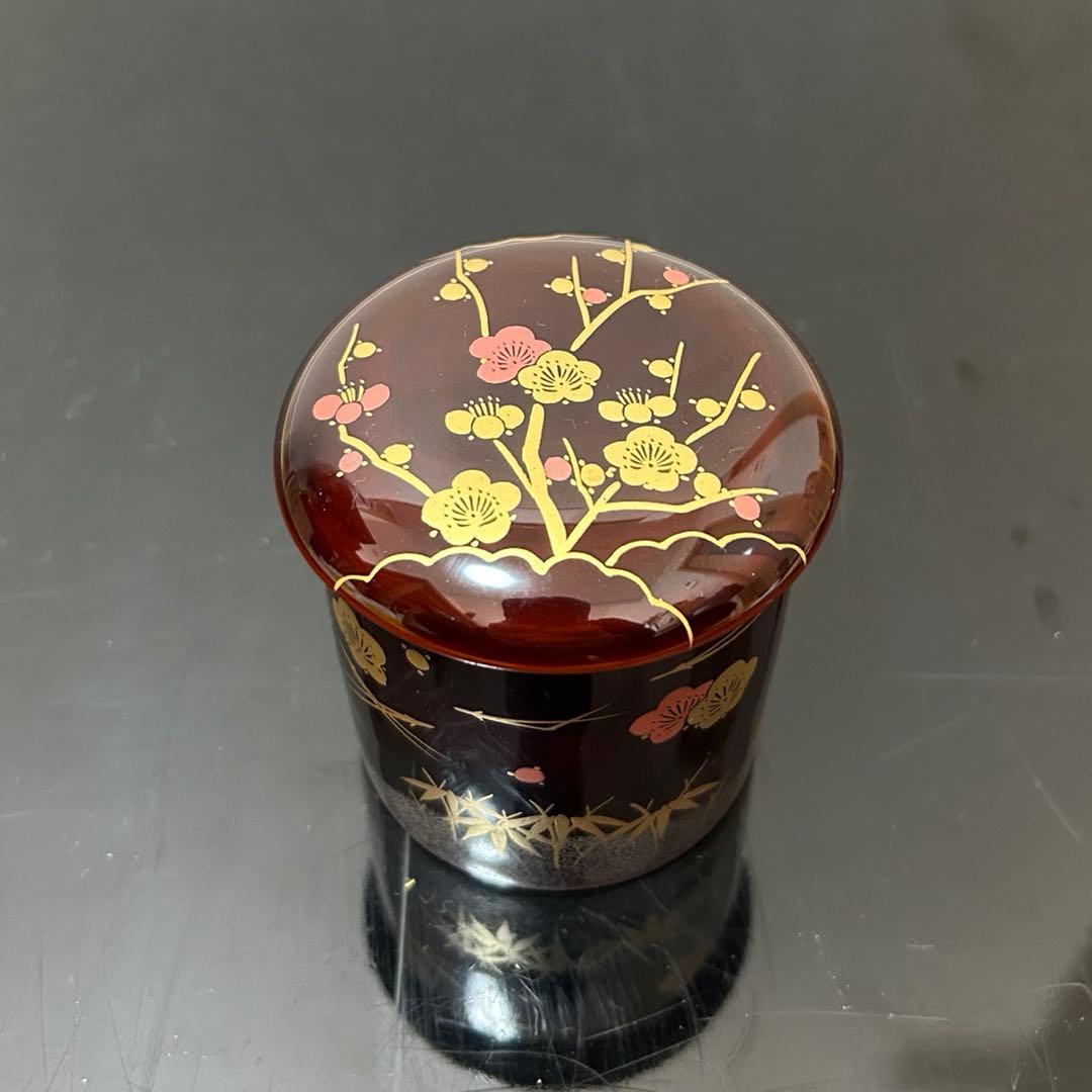 松竹梅蒔絵金輪寺茶器 茶道具懐石茶箱鵬雲斎坐忘斎淡々斎即