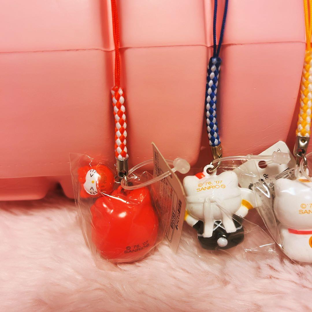 希少レア ハローキティ 開運祈願 マスコット 鈴 2007 サンリオ 平成レトロ
