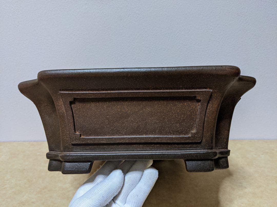 九谷焼須田菁華造染付写松竹梅汲出茶碗5客 九谷焼須田菁華造染付写