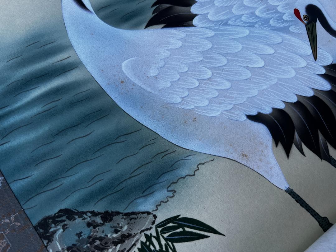 トップアート 掛け軸 12本（12か月）＋ 桐製掛け軸箪笥 /佐高秋光 岡本