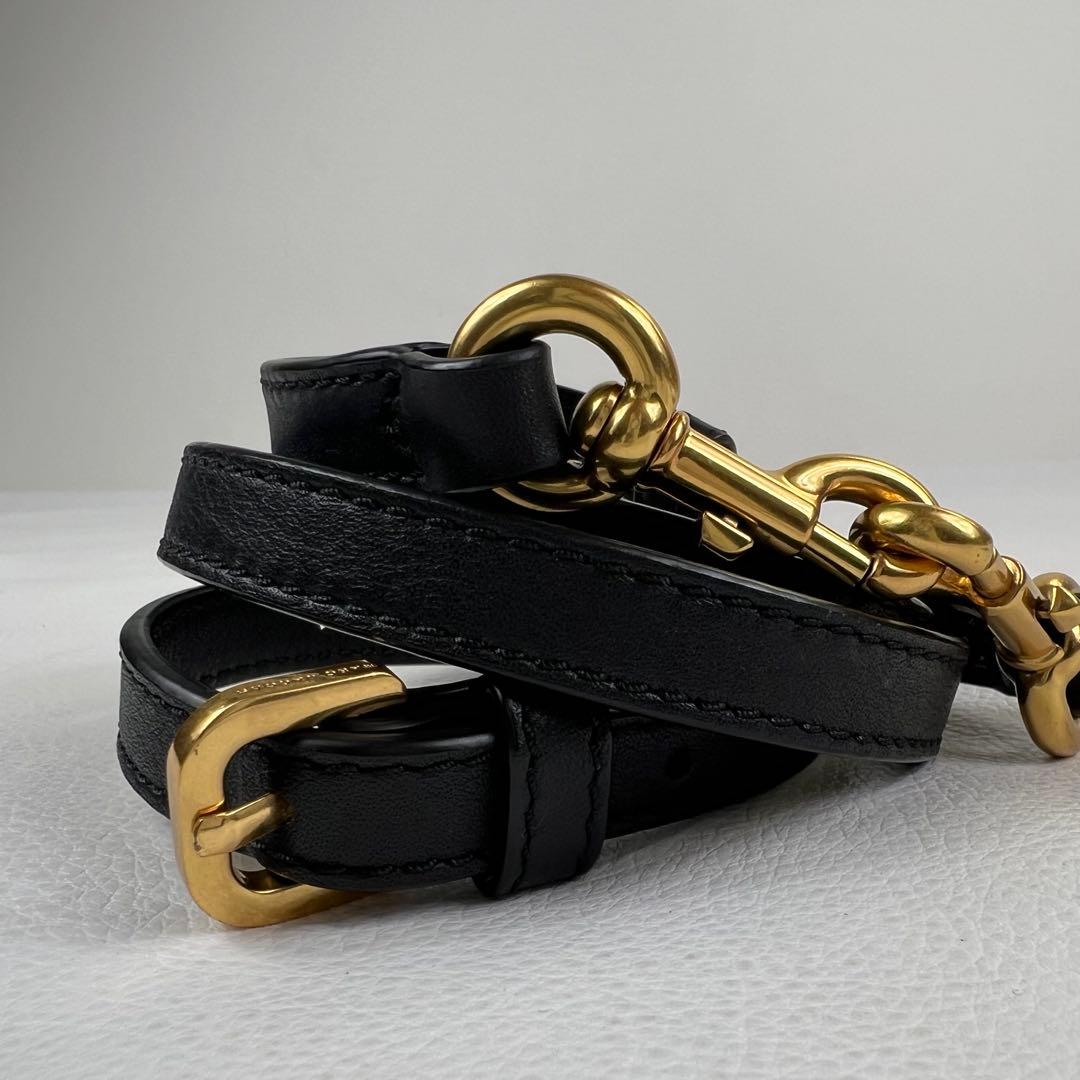 【美品✨2way】マークジェイコブス ショルダーバッグ NOHO 本革 ブラック