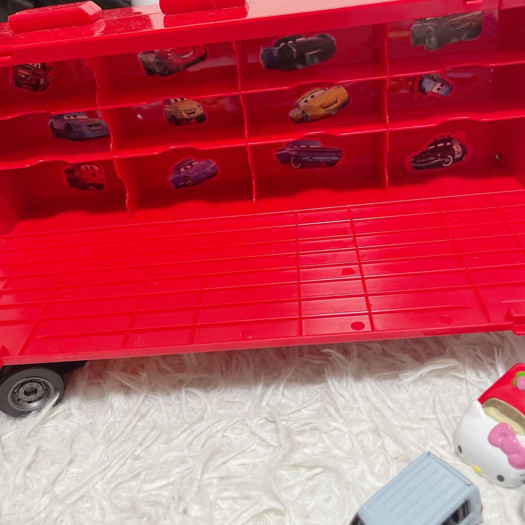 トミカ45台セット　カーズ　トミカパーキングケース×2個　ホットウィール