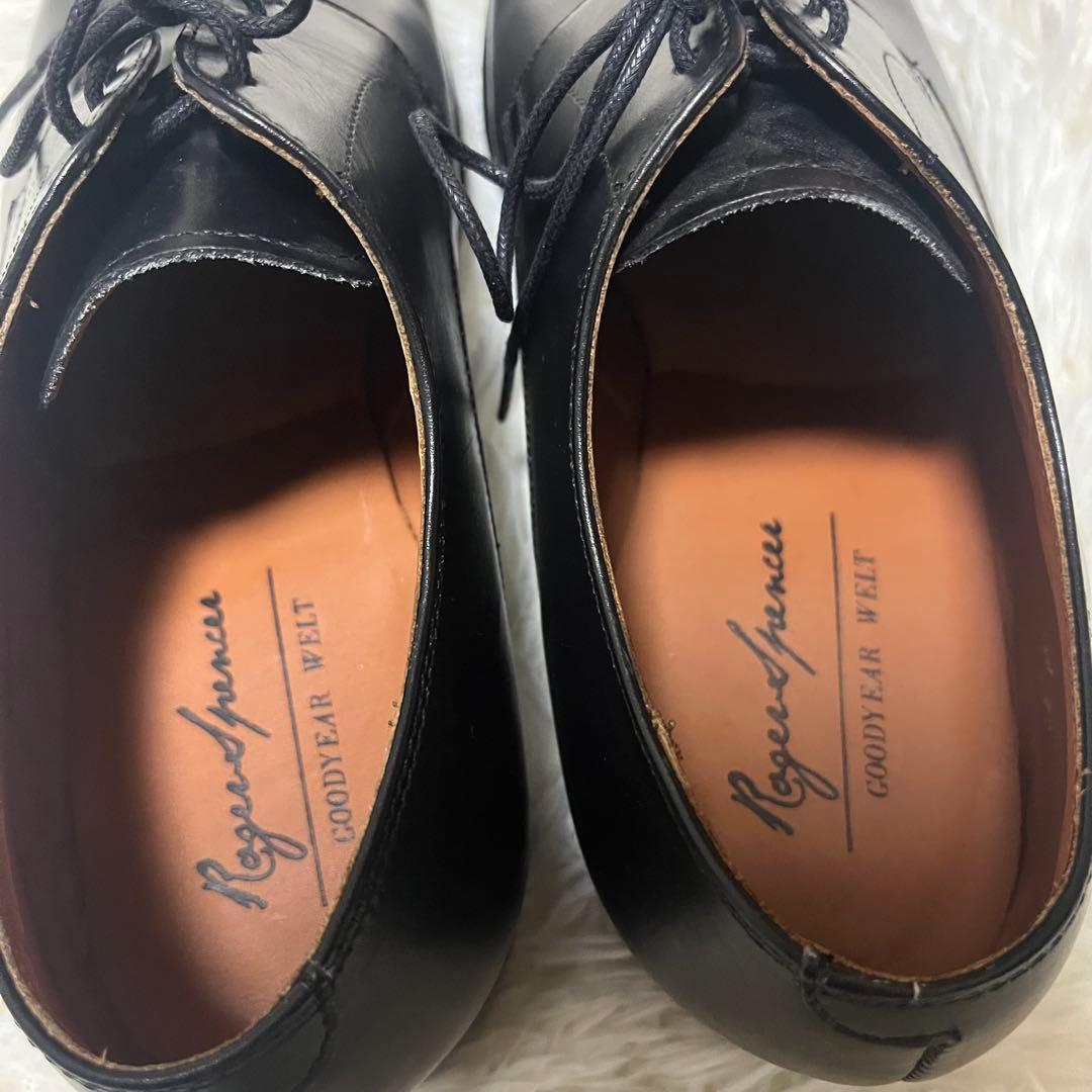 【極美品】ロジャースペンサーダイナイトソール 外羽根プレーントゥ26cm