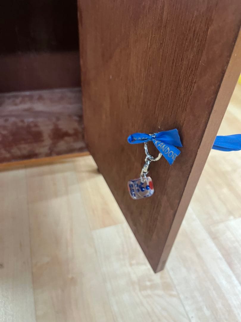 【昭和レトロ】 木製コンソールテーブル コールキャビネット 電話台 花台