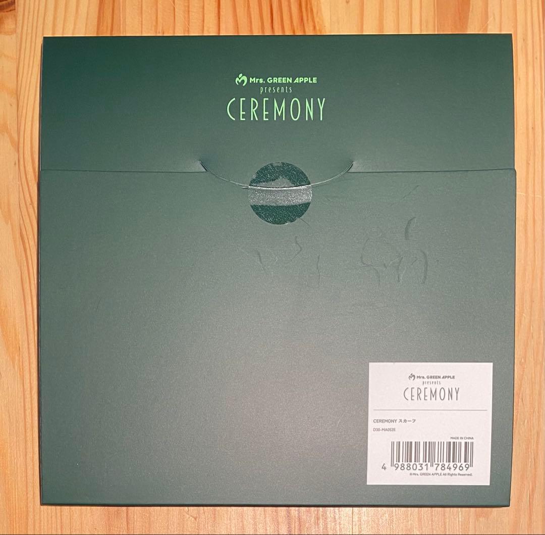 Mrs. GREEN APPLE ceremony スカーフ 新品未開封 - メルカリ