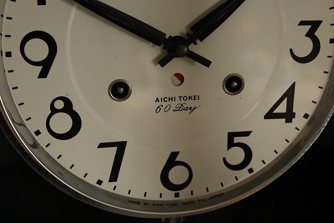愛知時計製　古い掛時計　special eight　機械式時計　古時計　アナログ