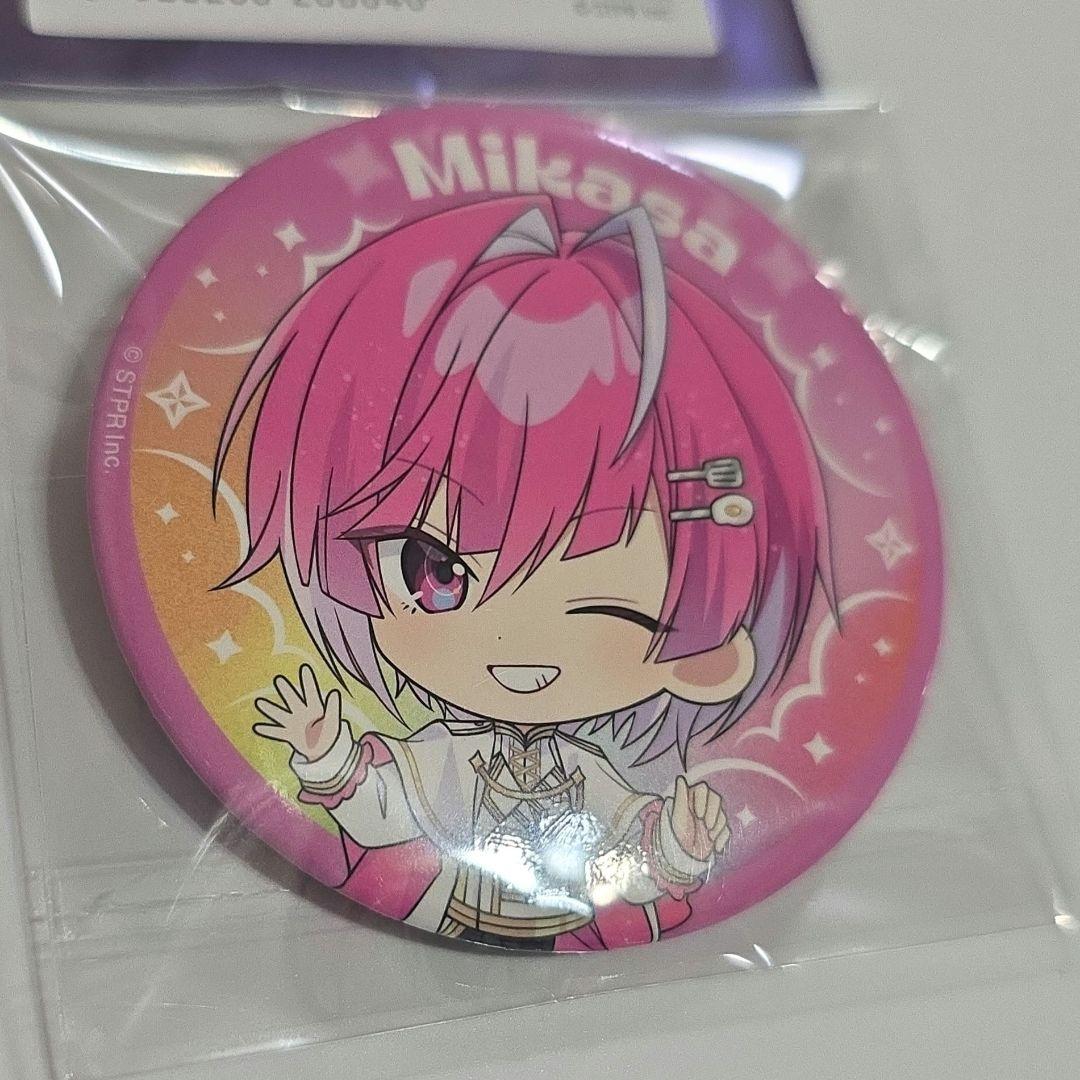 すとふぇす みかさくん 缶バッジ 2個セット めておら - メルカリ