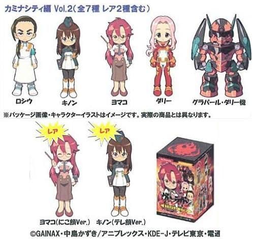 希少品　フィギュメイト　天元突破グレンラガン　カミナシティ編　vol.1、2