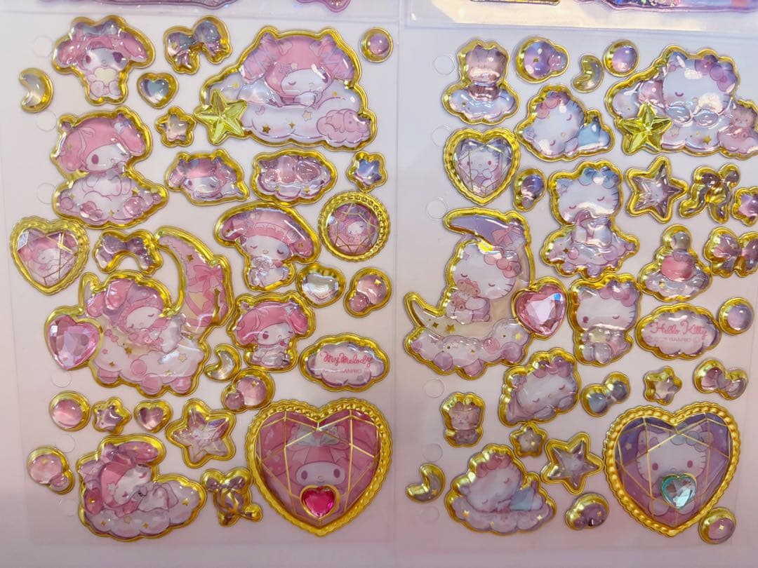 マイメロディ ハローキティ シール帳完成品♡