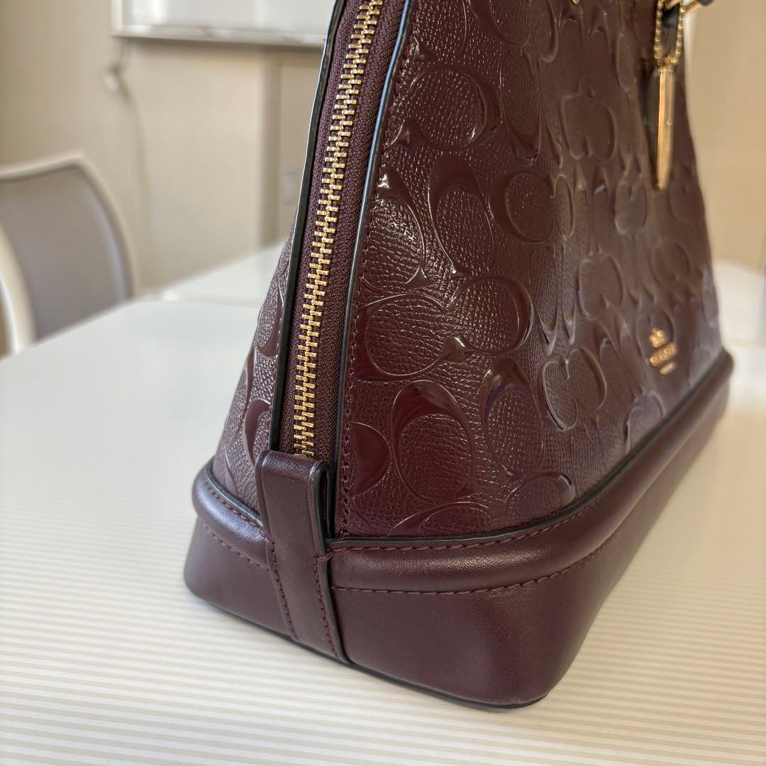 コーチ COACH ショルダーバッグ/ハンドバッグ　茶系