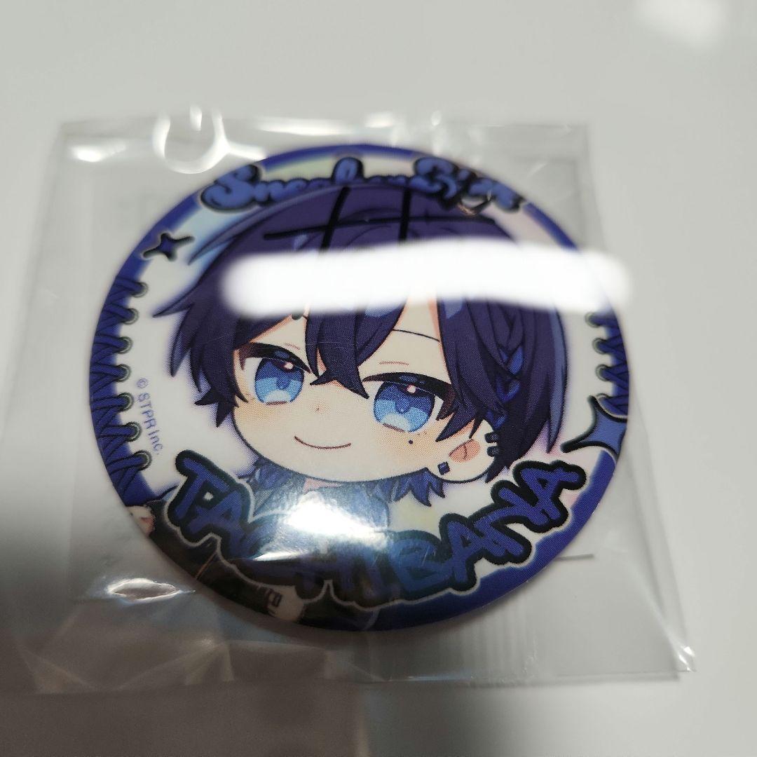 すにすて たちばなくん サイン入り缶バッジ SneakerStep たちばな