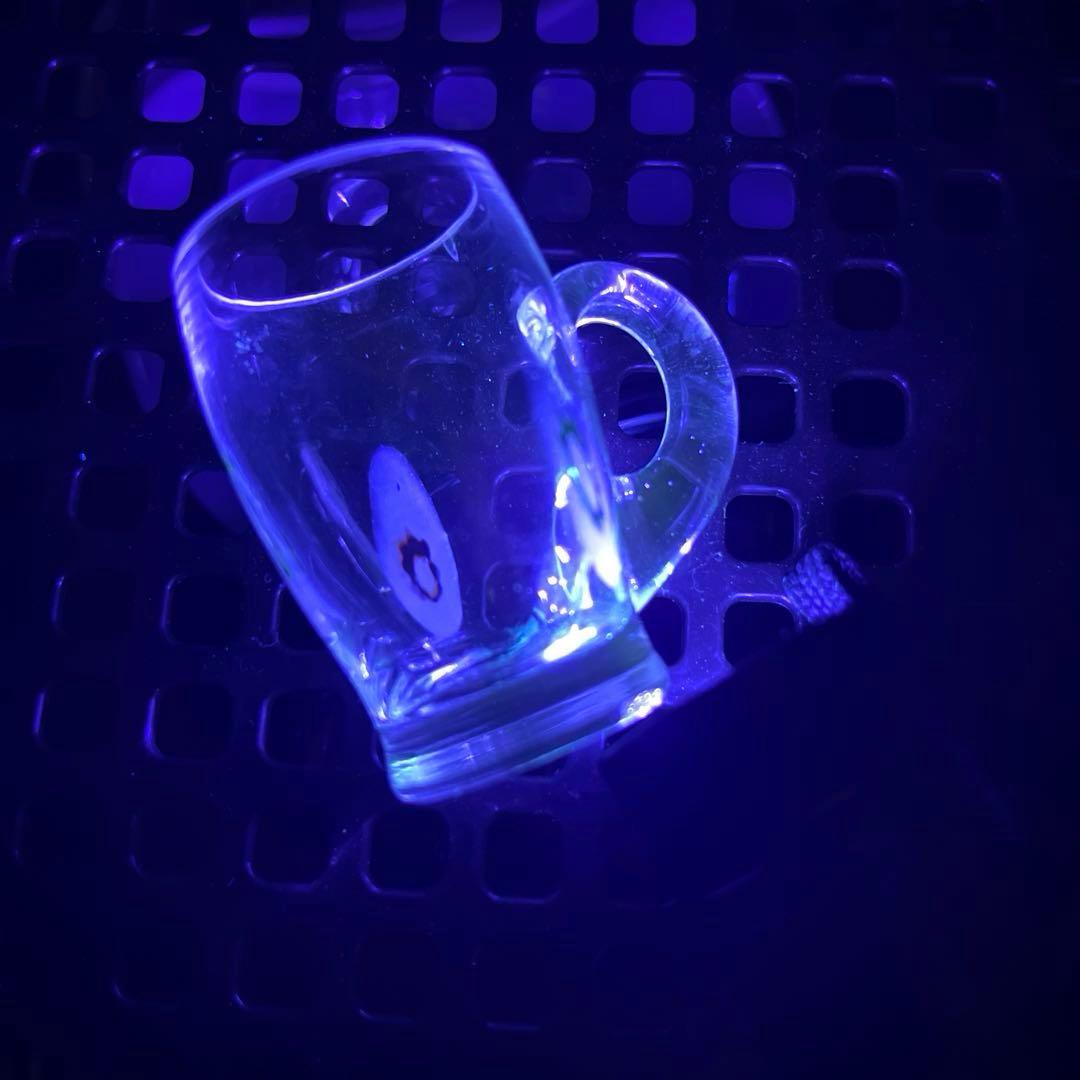 骨董 時代ガラス 超希少花象嵌 蜻蛉玉 風船型 取手付き 氷コップ