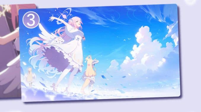 C107 ヘナチョコ プレイマット③ ティーパーティー ブルーアーカイブ