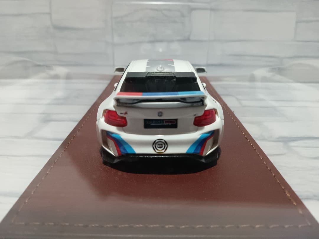 1/43 BMW M235 2シリーズ クーペ ワイドボディ ミニカー ホワイト