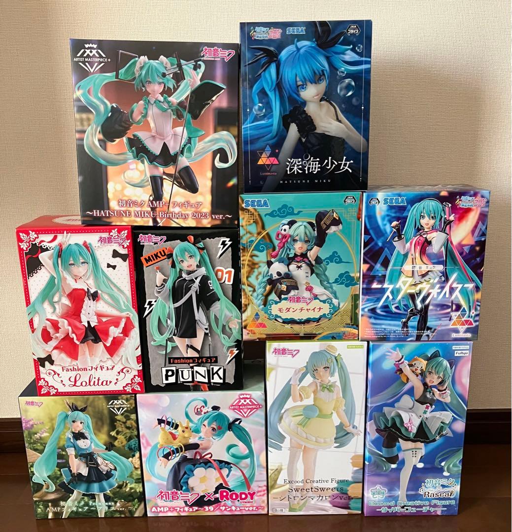 新品未開封品 初音ミク フィギュア 10点まとめ売り