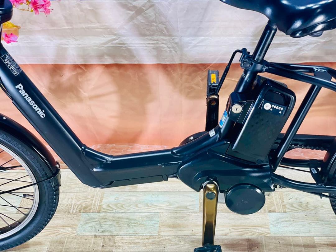ギュットアニーズ⭐️16AH！パナソニック子供乗せ電動アシスト自転車Y2886