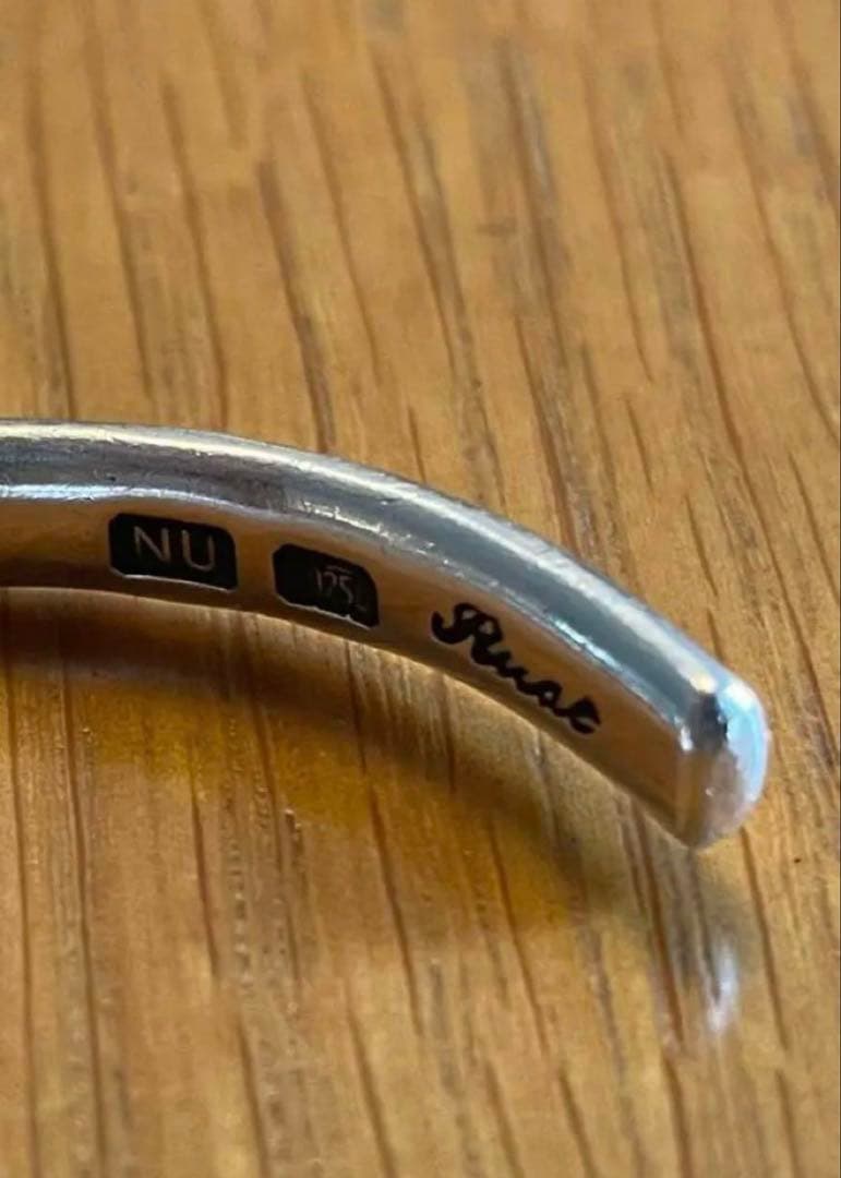 Rust ラストmade in England バングルsilver925