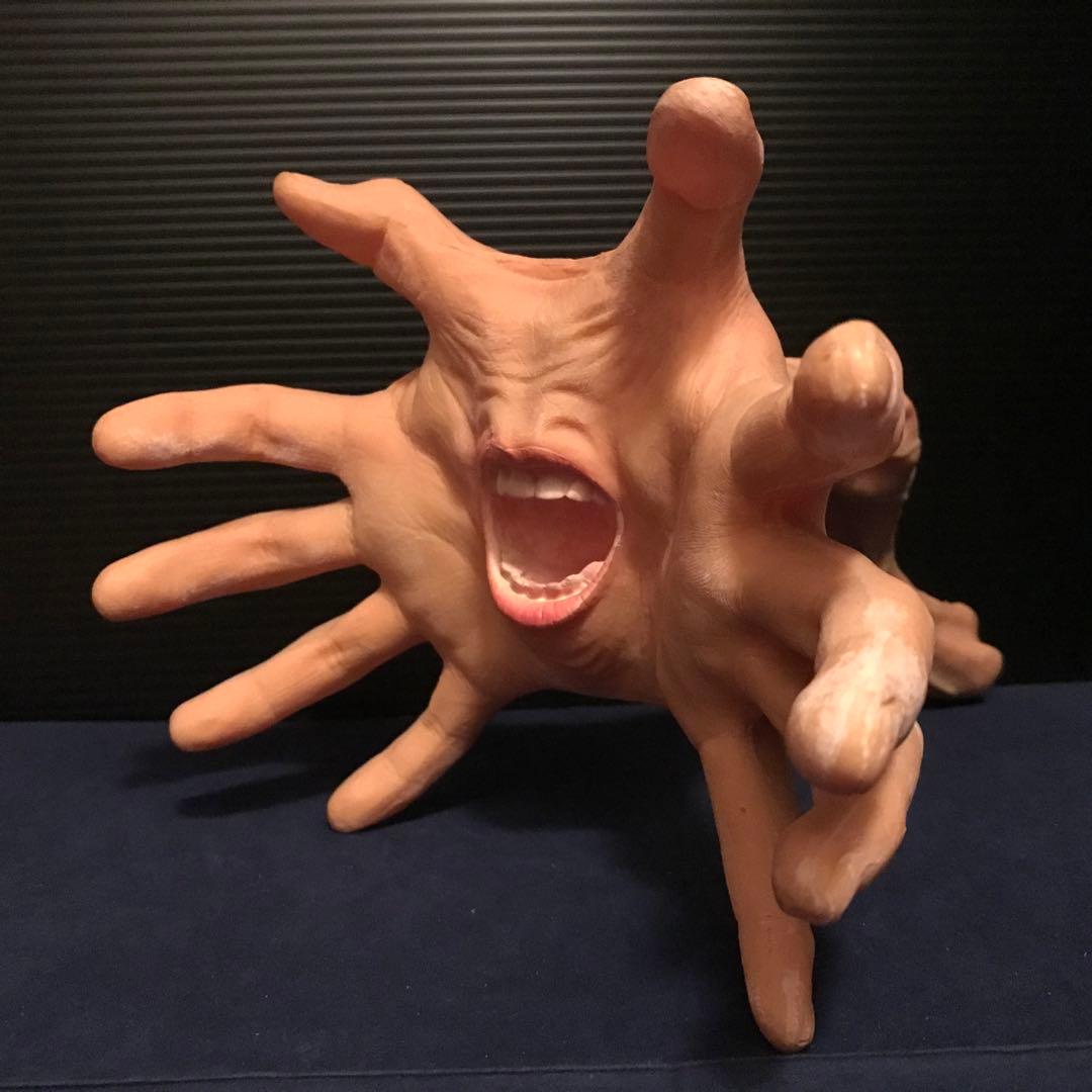 スクリーミング マッドジョージ氏　オリジナルデザインフィギュア　フラワー・ハンド