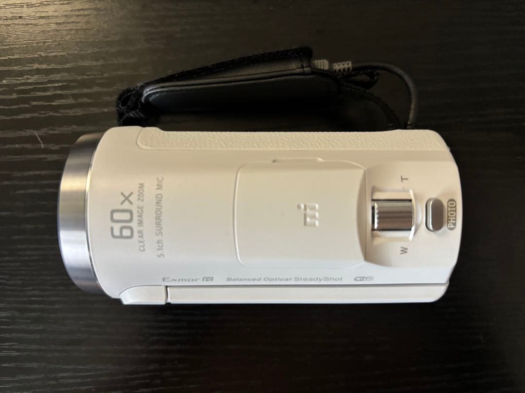 SONY HDR-CX680 ホワイト2022年製 ビデオカメラ