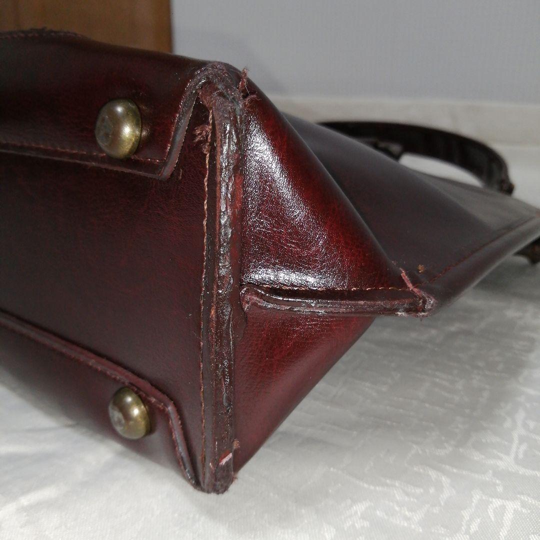 youta ヨータ 2way ビジネスバッグ レザー ボルドー