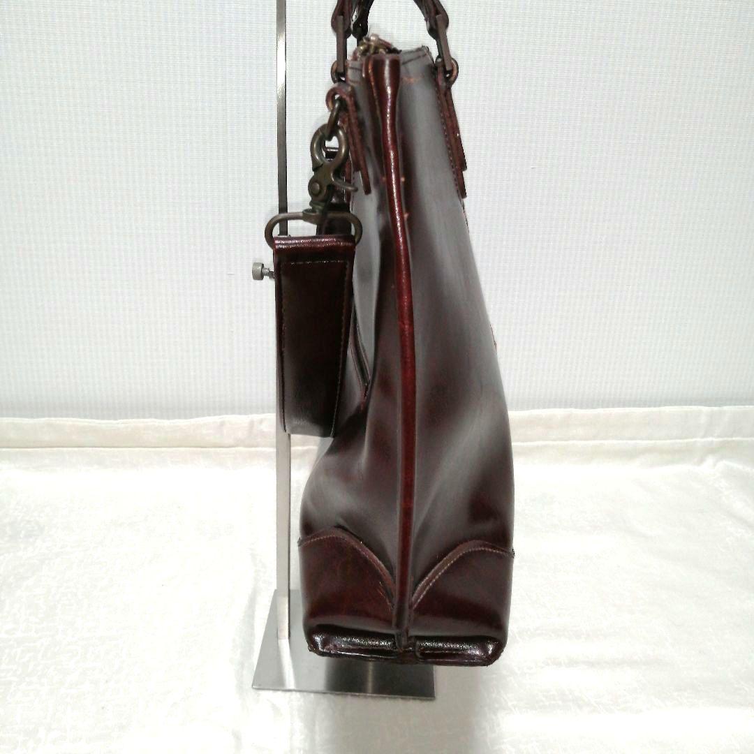 youta ヨータ 2way ビジネスバッグ レザー ボルドー