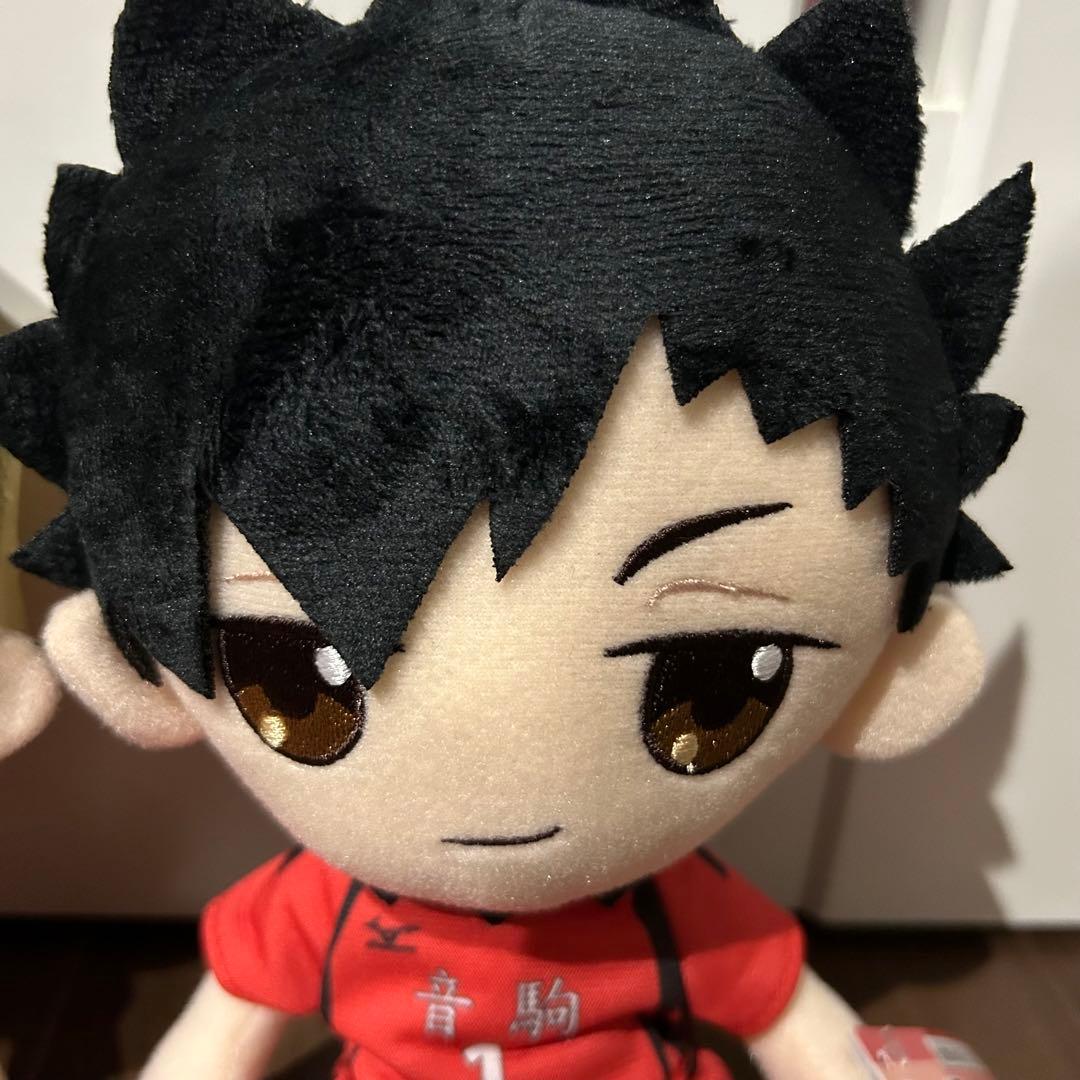 ハイキュー　オリジナルぬいぐるみ　エラー品　レア景品　研磨　黒尾