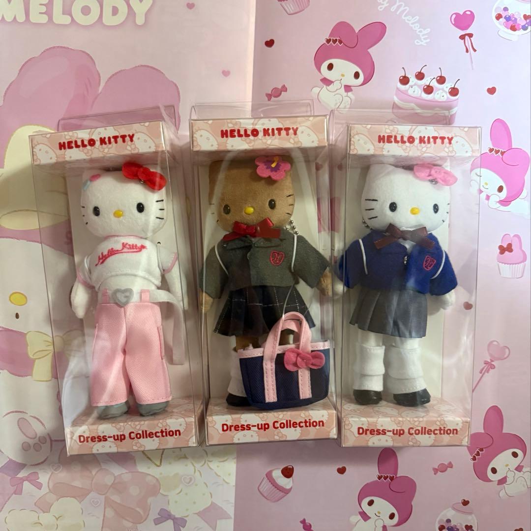 サンリオ ドレスアップ 日焼けキティ 制服 50周年 Y2K ギャル 韓国