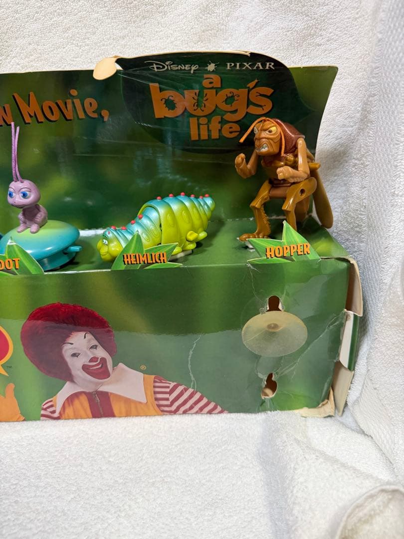 マクドナルド ディズニー バグズライフ 店舗用ディスプレイ コンプリート