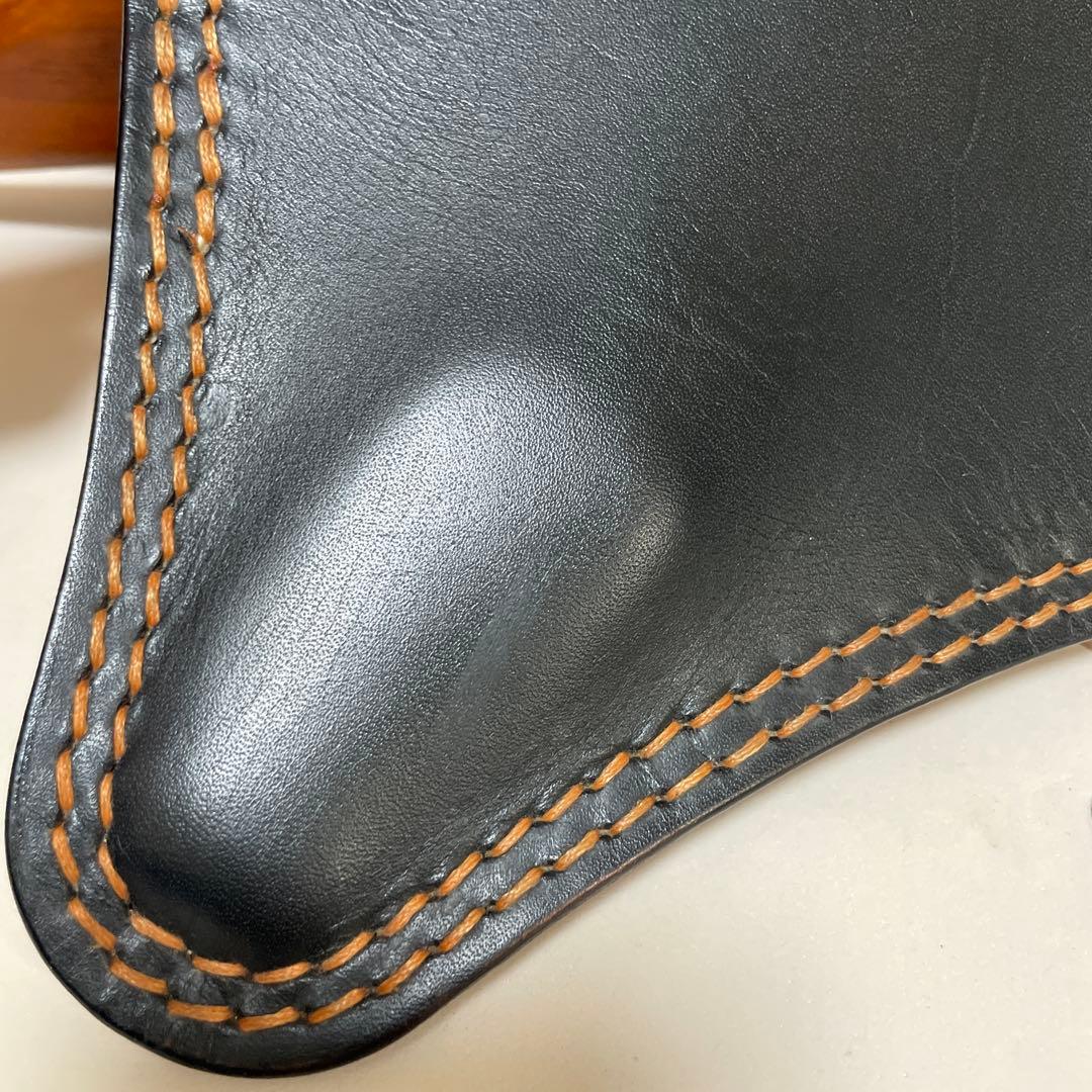 ハンティングチェア 4本足（希少） 折りたたみチェア 本革