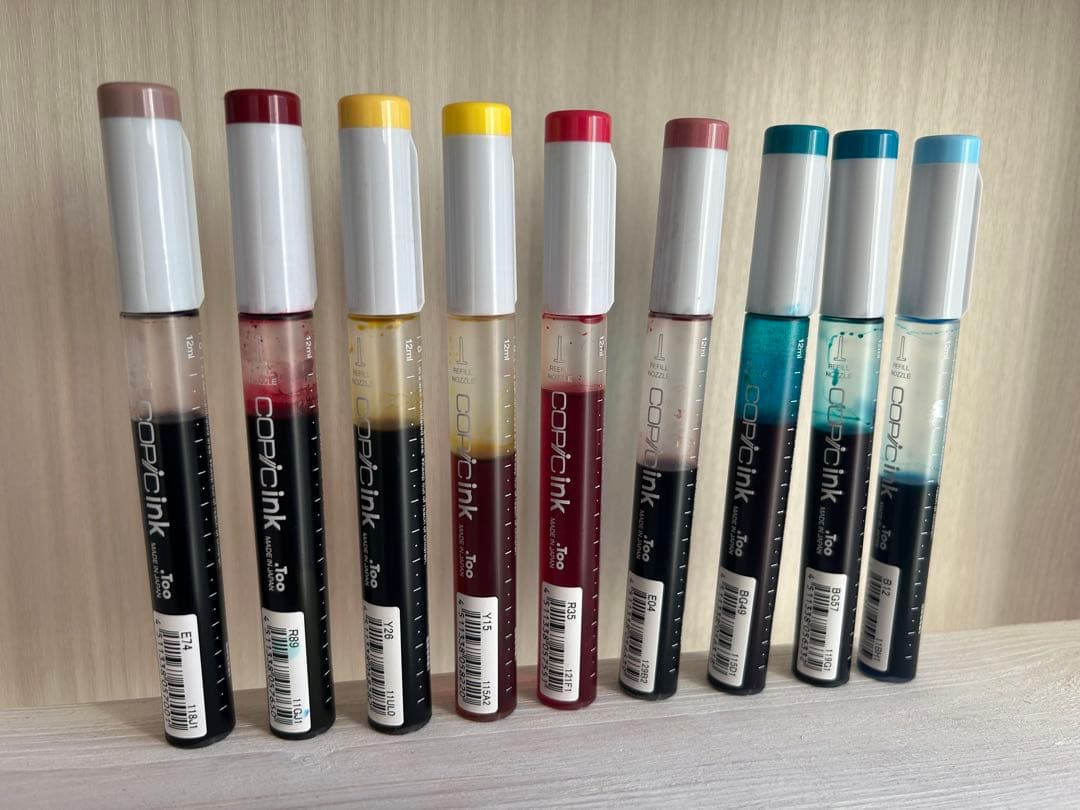 コピックインク　116色