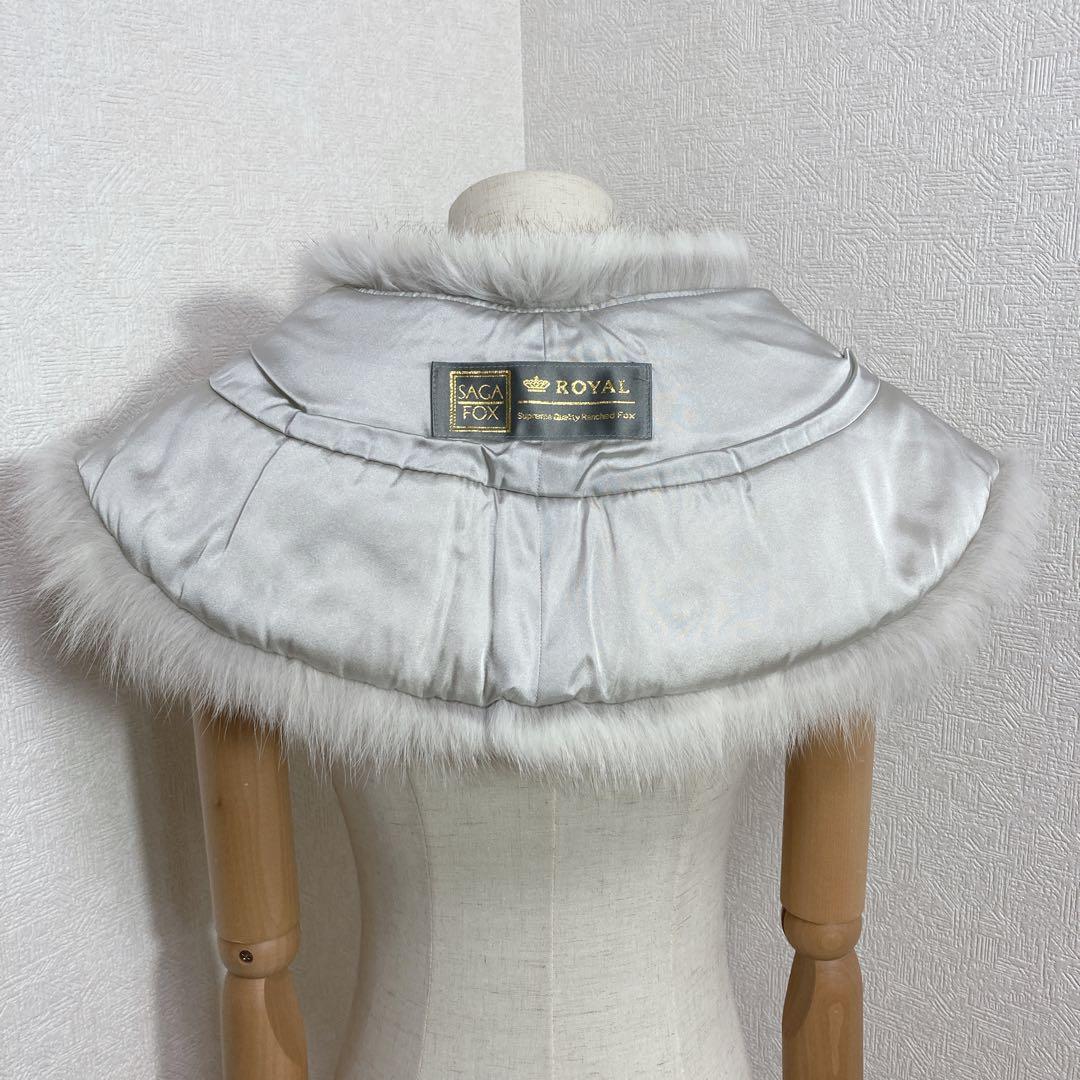 新品未使用 サガフォックス 金サガ ロイヤル ショール マフラー 成人式