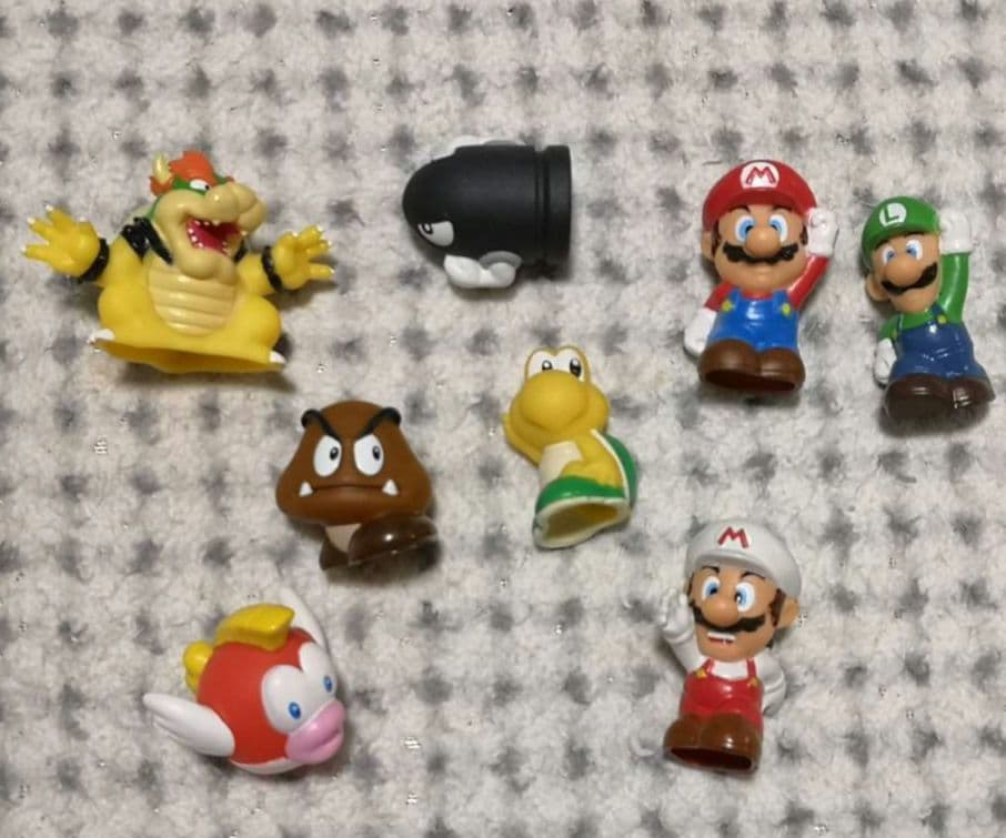 スーパーマリオ 指人形セット 90年代 レトロ Yahoo!オークション
