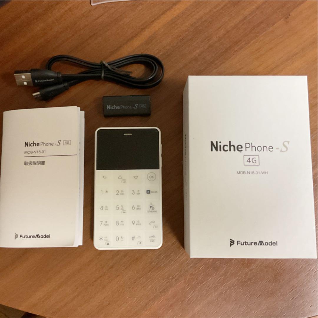 Niche phone S 4G ニッチフォン nichephone 付属品完備 ストア