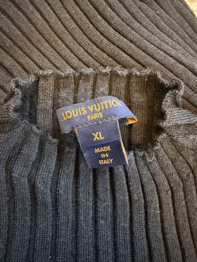 ルイヴィトン LOUIS VUITTON ワンピース ブラック ホワイト ブルー