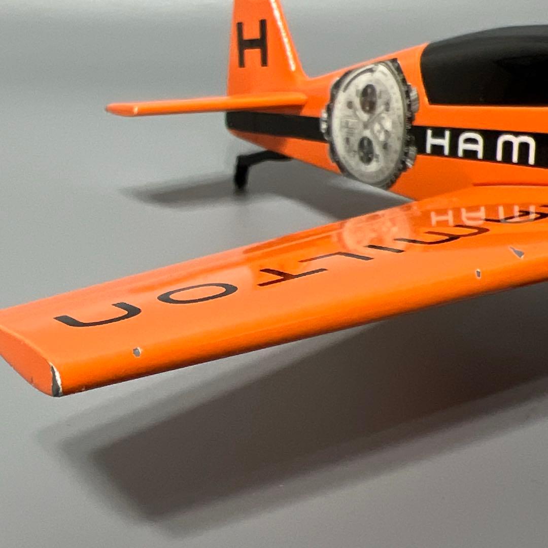 Hamilton ハミルトン　飛行機　模型　フィギュア　金属