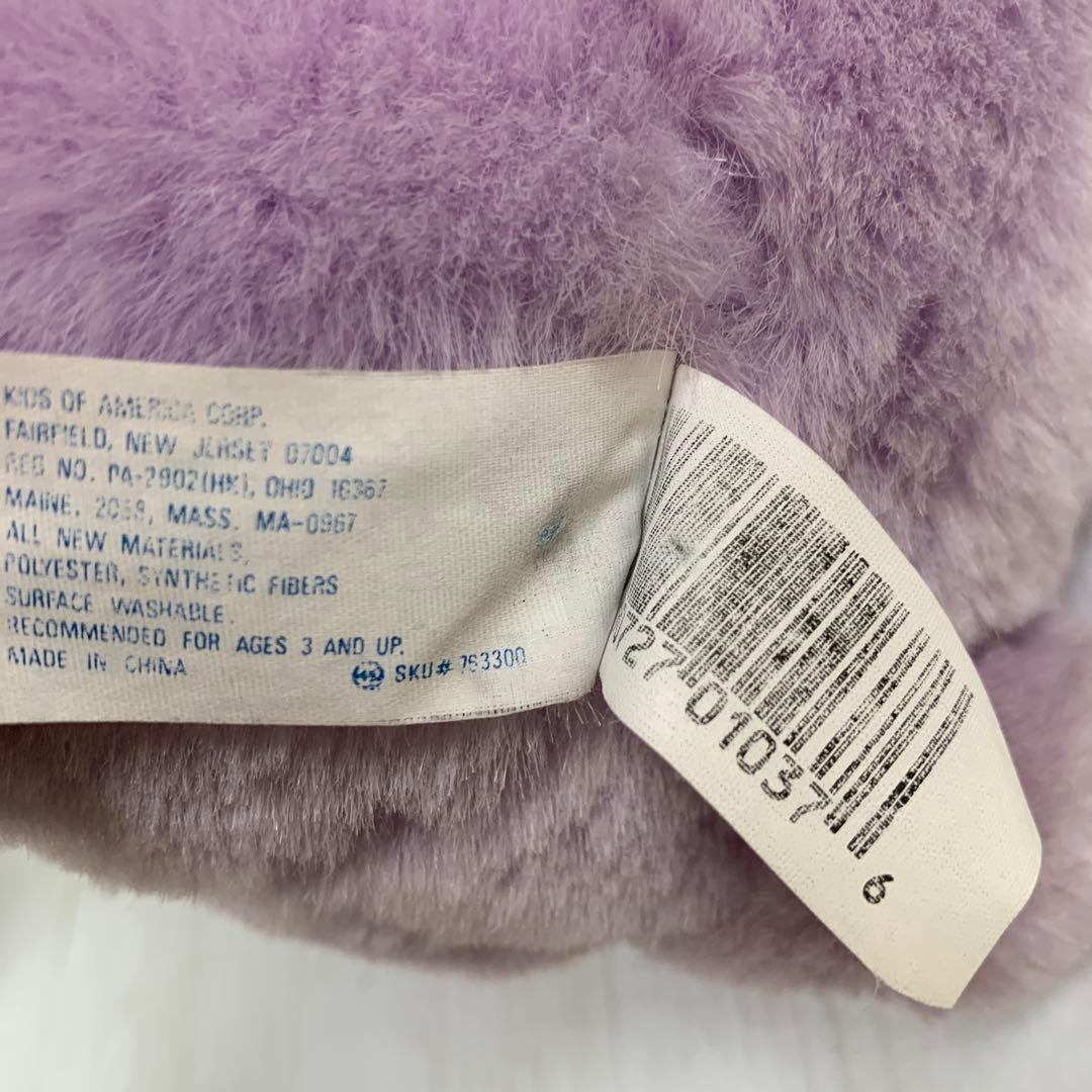 NJ☆ レトロ紫色のウサギのぬいぐるみ