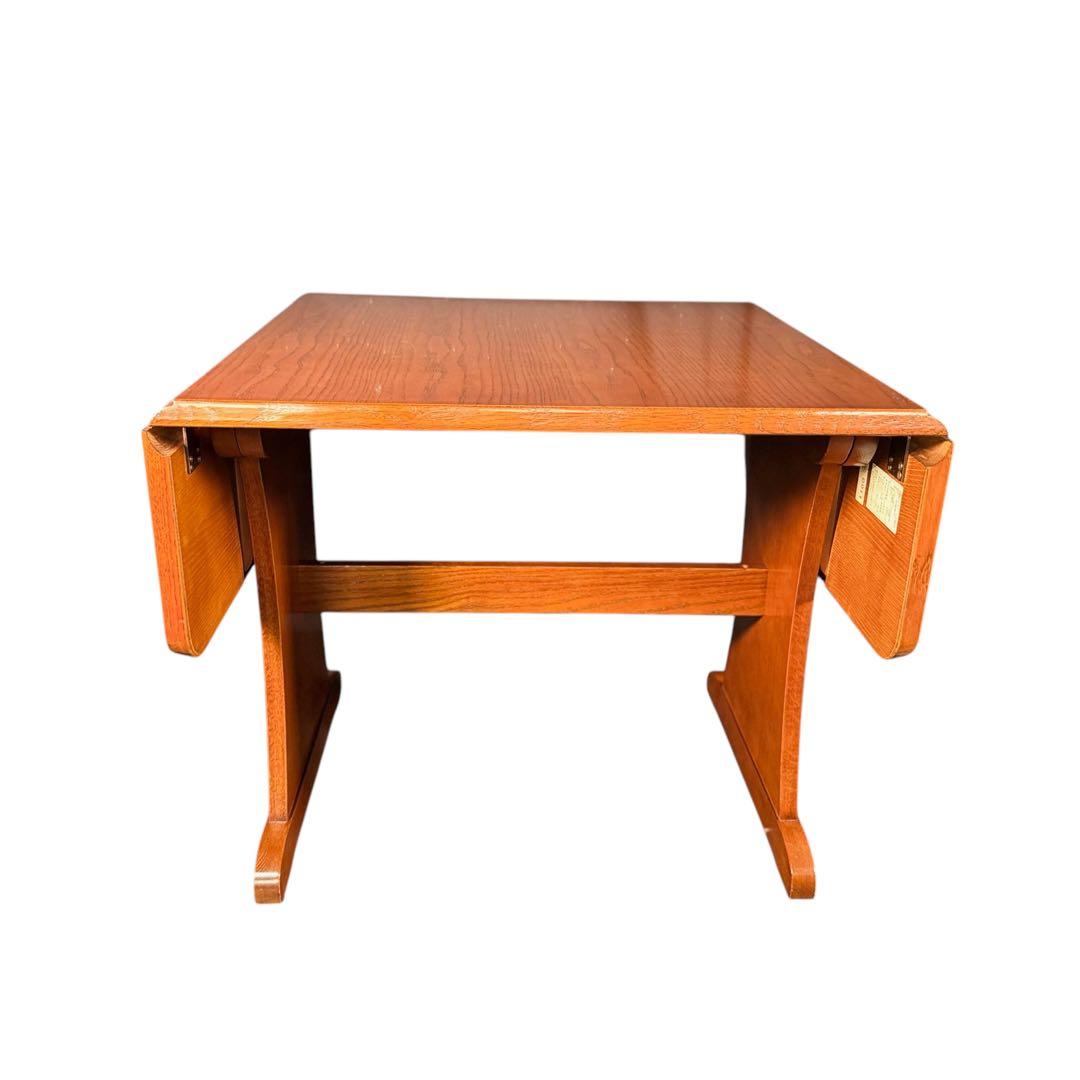 HR657 【木目が美しい】三越ブルージュ　現カントリーハウス　拡張テーブル