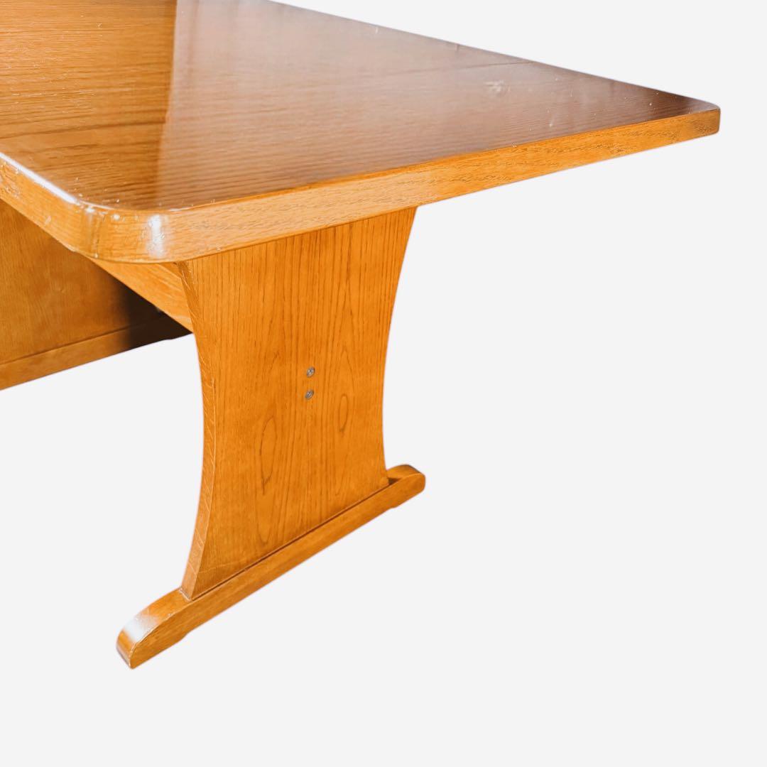 HR657 【木目が美しい】三越ブルージュ　現カントリーハウス　拡張テーブル