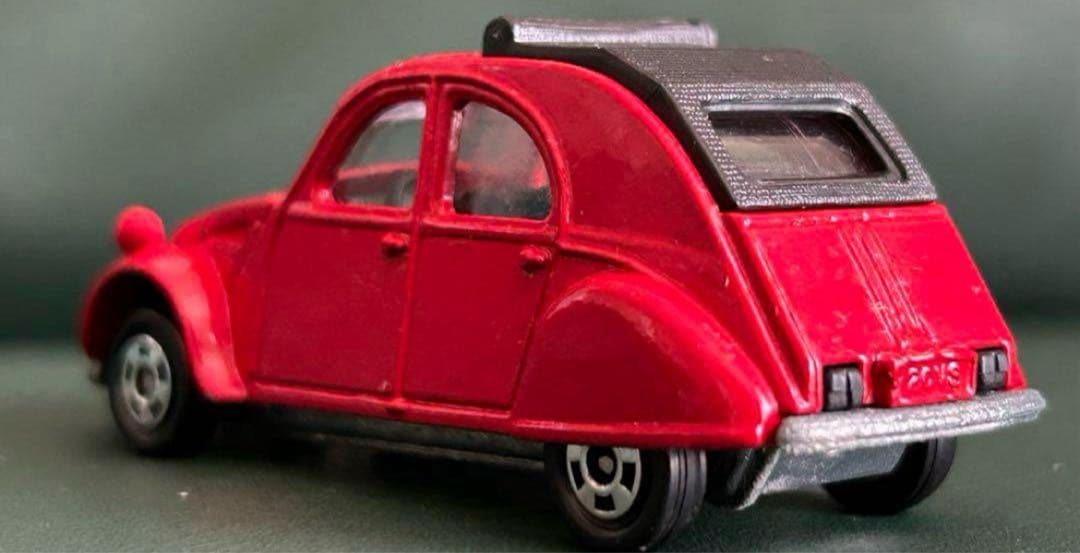 トミカ シトロエン2CV 小田急特注 赤