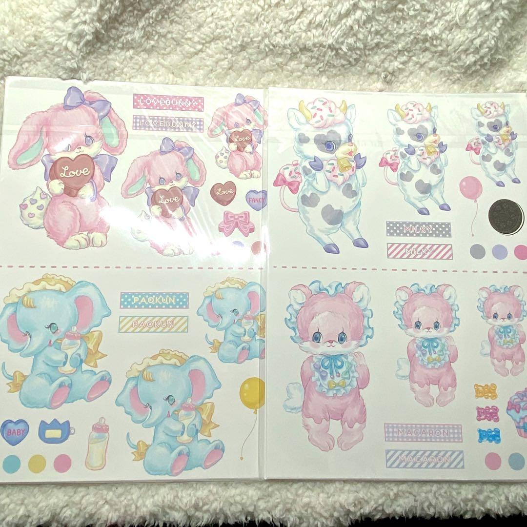 ayyjewelアイジュエルコラージュシート2種5枚入り新品未開封10セット