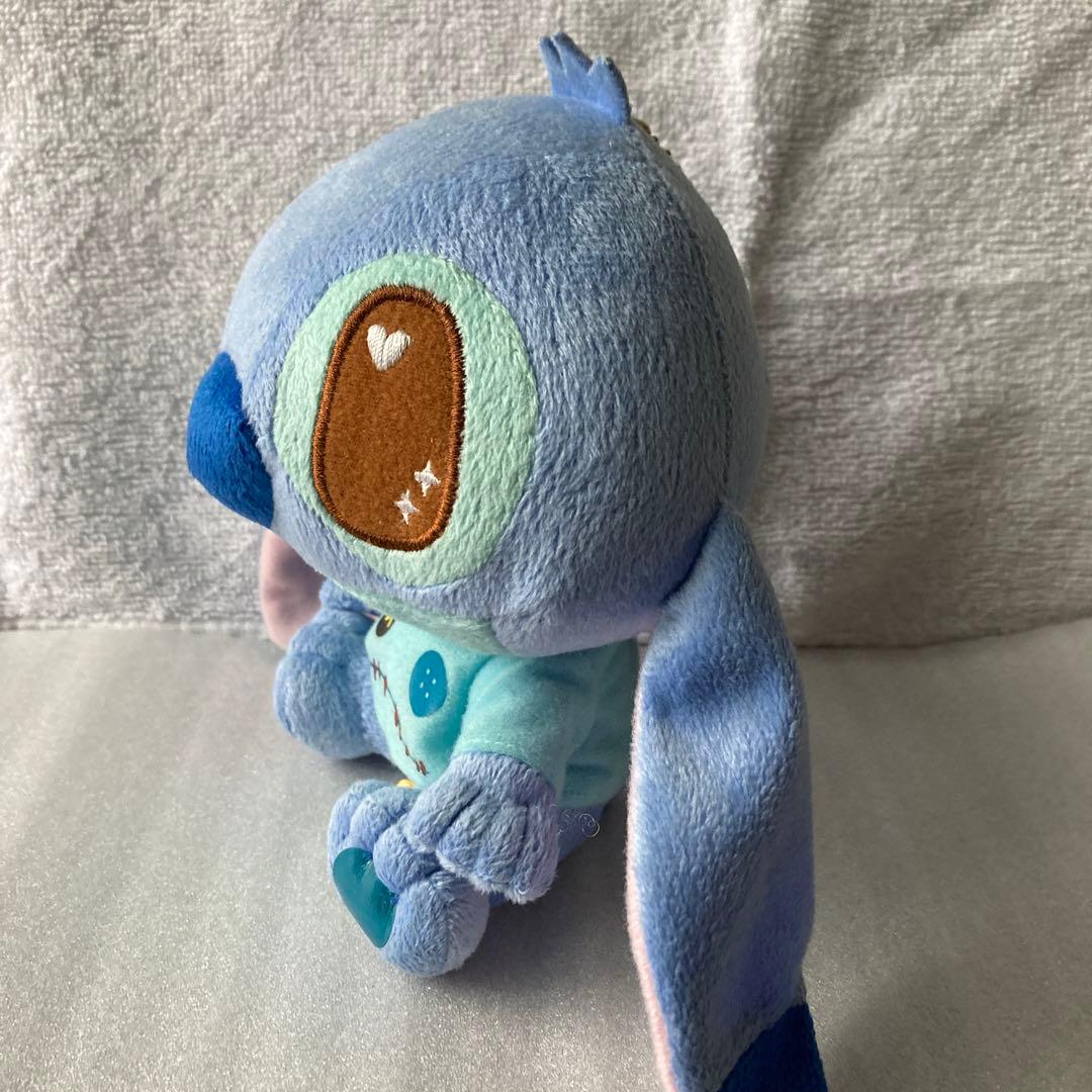 【リロ&スティッチ】ぬいぐるみ スクランプ服 香港ディズニー限定品 レア