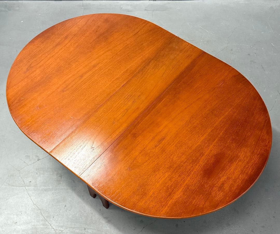 Jentique(ジェンティーク) ドロップリーフ オーバルテーブル (502)