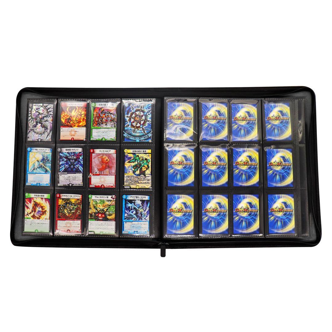 黄色(2冊)×黒色(2冊) 【トレーディングカード高級ファイル】