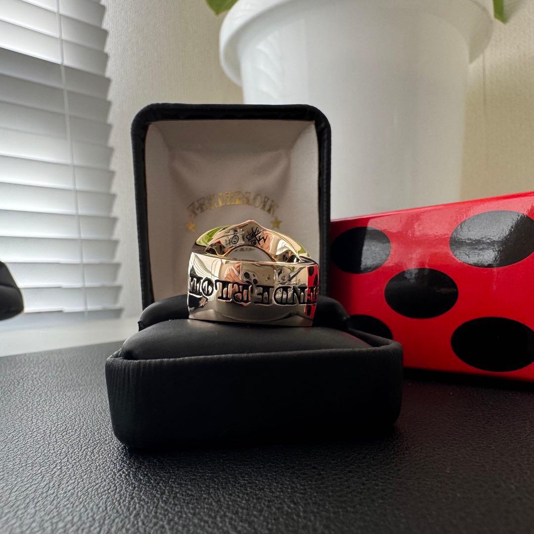 「超美品」TENDERLOIN テンダーロイン ホースシューリング 13号ダイヤ