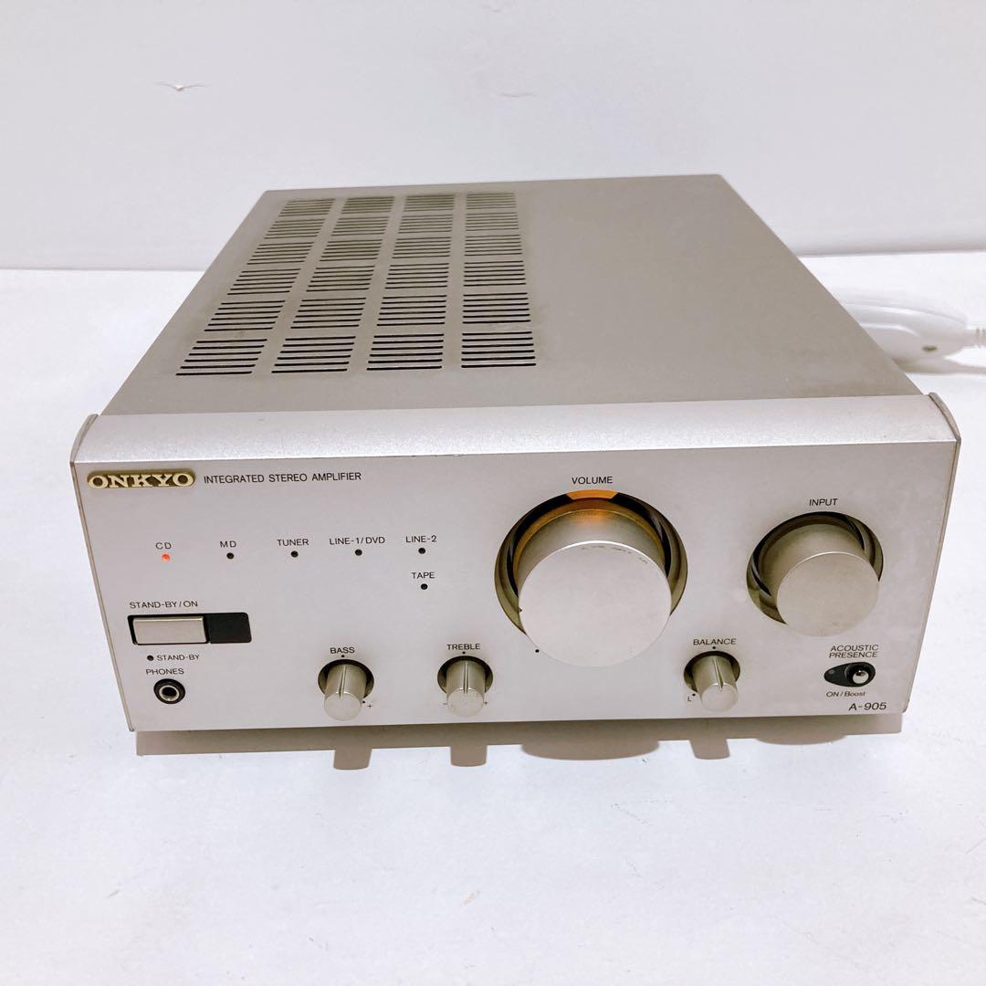 ☆【現状渡し】ONKYO A-905 プリメイン オンキヨー プリメインアンプ