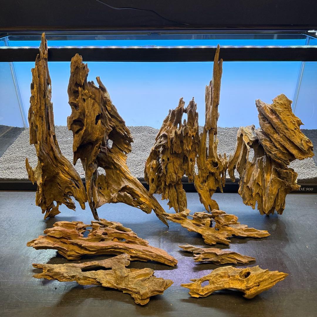 MMW-7195 マシンガンウッドレイアウトセット 90cm水槽用 流木セット