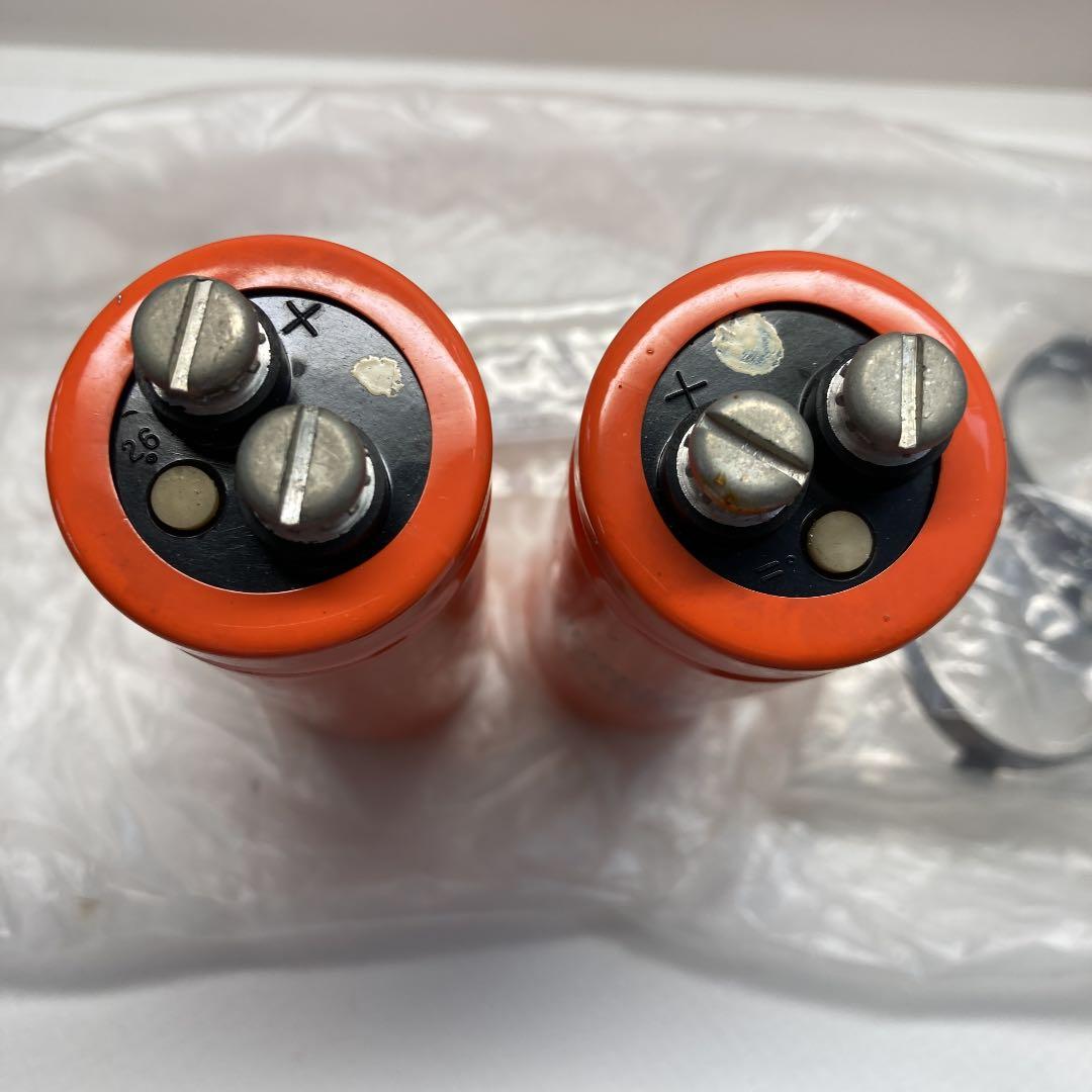 真空管コンデンサー Siemens2本