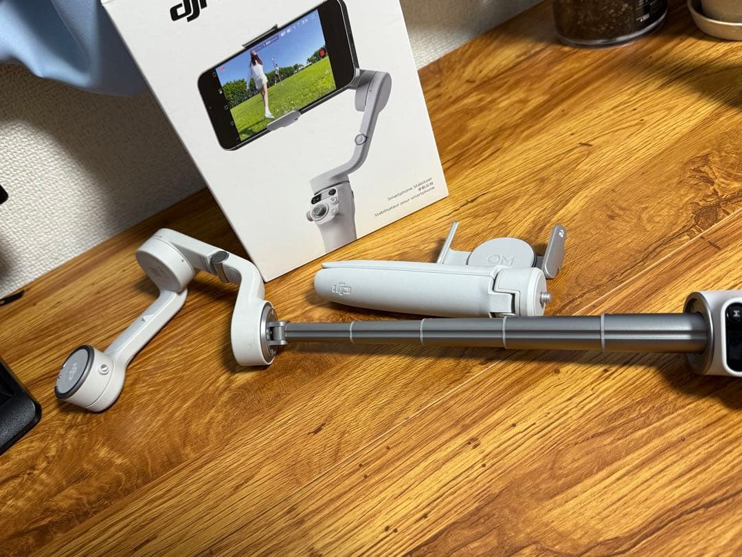 DJI Osmo Mobile 6 ジンバルプラチナグレー2024年2月購入｜DJI Osmo Mobile