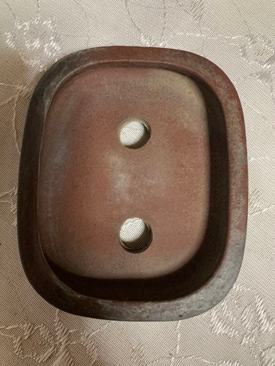 行山　浅め　盆栽鉢